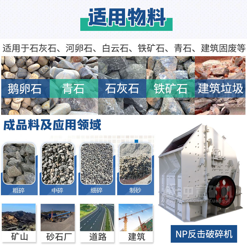 NP - ударная дробилка