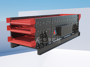 трехосный горизонтальный вибрационный грохот серии TES