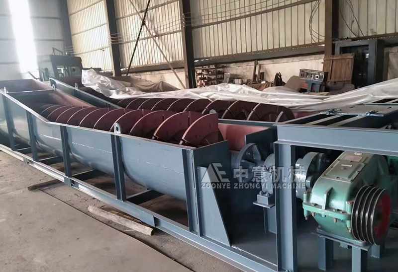 Отправка двухспиральной пескоочистительной машины Отправка двухспиральной пескоочистительной машины