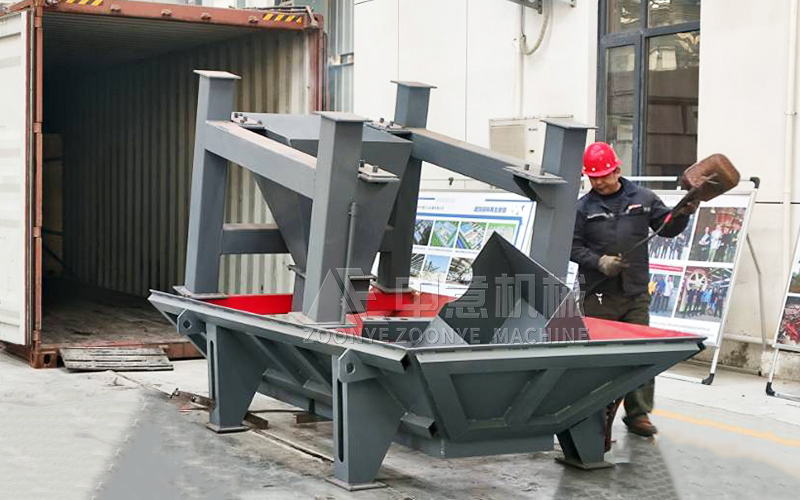 Рама передвижной дробилки