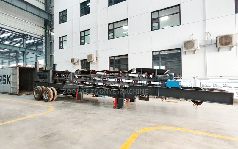 Рама передвижной дробилки