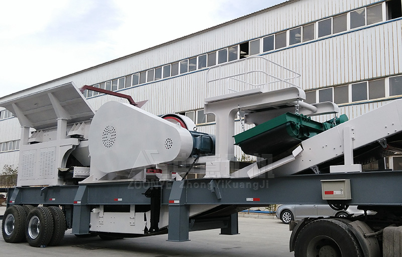 Чжухайский каменный завод в провинции Гуандун заказал мобильную дробильную станцию в провинции Хубэй